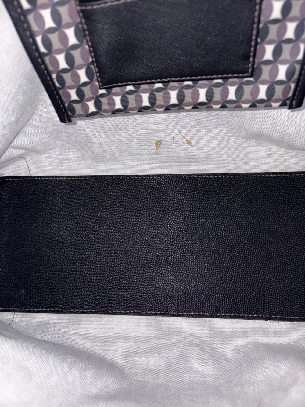 Time and Tru Throw Stuff In Here Tote Bag (Black)